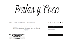 Desktop Screenshot of perlasycoco.com